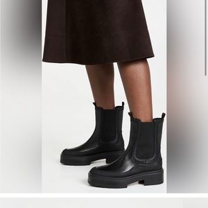 Sam Edelman Lulia black leather Chelsea boot Sz 7.5